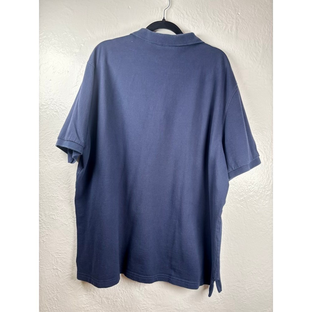 Lot of 2 IZOD Mens 2XLT Polo Shirts Turquoise Navy Golf Weekend Dad Athleisure - Picture 5 of 16